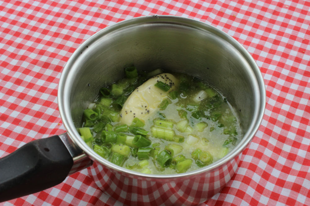 Butter Mixture for Bloomin' Onion Dutch Oven Bread